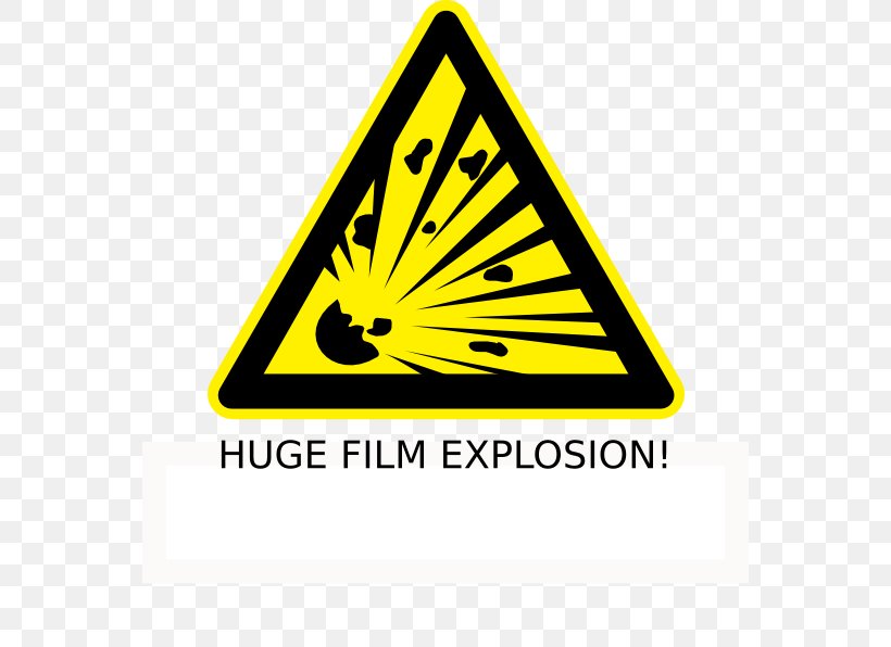Explosive Material Explosion Warning Sign, PNG, 558x596px, Explosive Material, Area, Brand, Explosion, Hazard Download Free