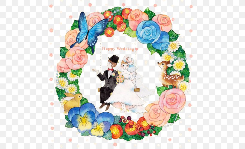 Floral Design Wedding Bridegroom, PNG, 500x500px, Floral Design, Art, Bride, Bridegroom, Creative Arts Download Free