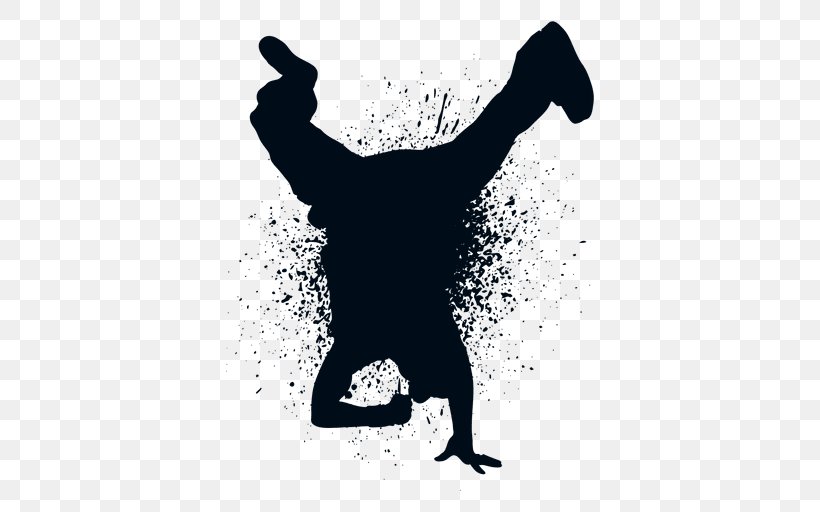 Silhouette Hip Hop Dance Street Dance Png 512x512px Silhouette Ballet Black And White Breakdancing Dance Download