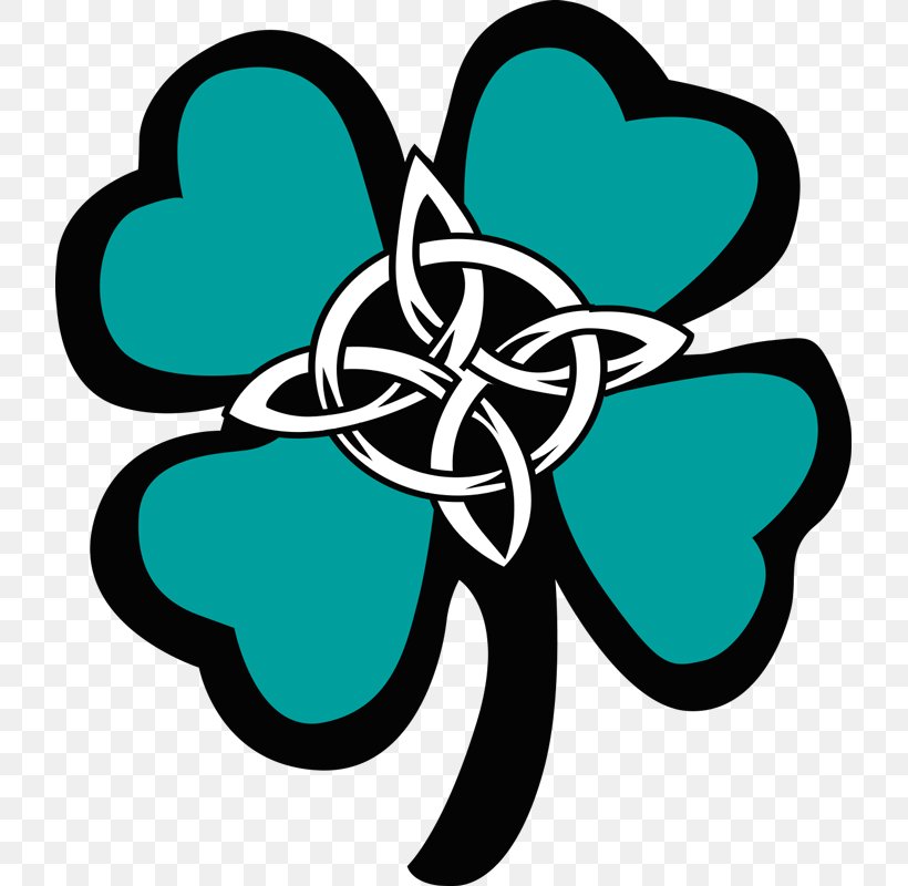 Wall Decal Sticker Four-leaf Clover Decorative Arts, PNG, 719x800px, Wall Decal, Aqua, Clover, Decal, Decorative Arts Download Free