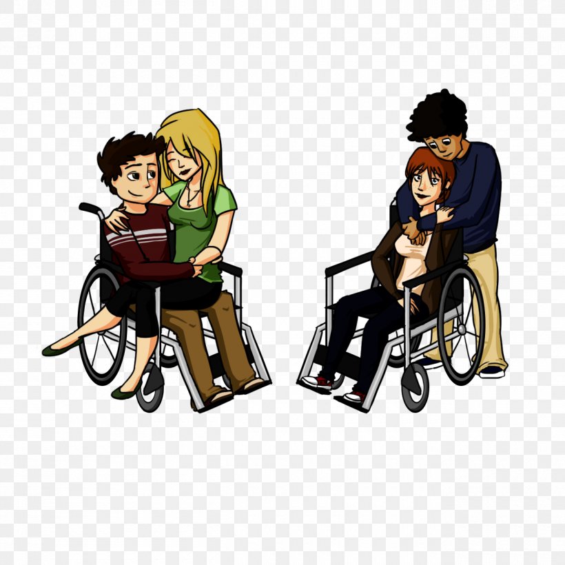 Physical Disability Love Wheelchair Friendship, PNG, 1300x1300px, Disability, Accident, Attachment Theory, Baby Carriage, Cartoon Download Free