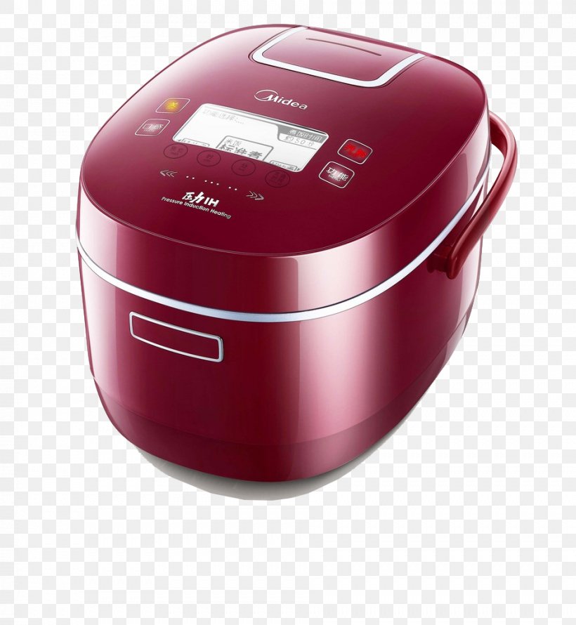 Rice Cooker Midea Induction Cooking Home Appliance, PNG, 943x1024px, Rice Cooker, Cauldron, Cooked Rice, Cooker, Cooking Download Free