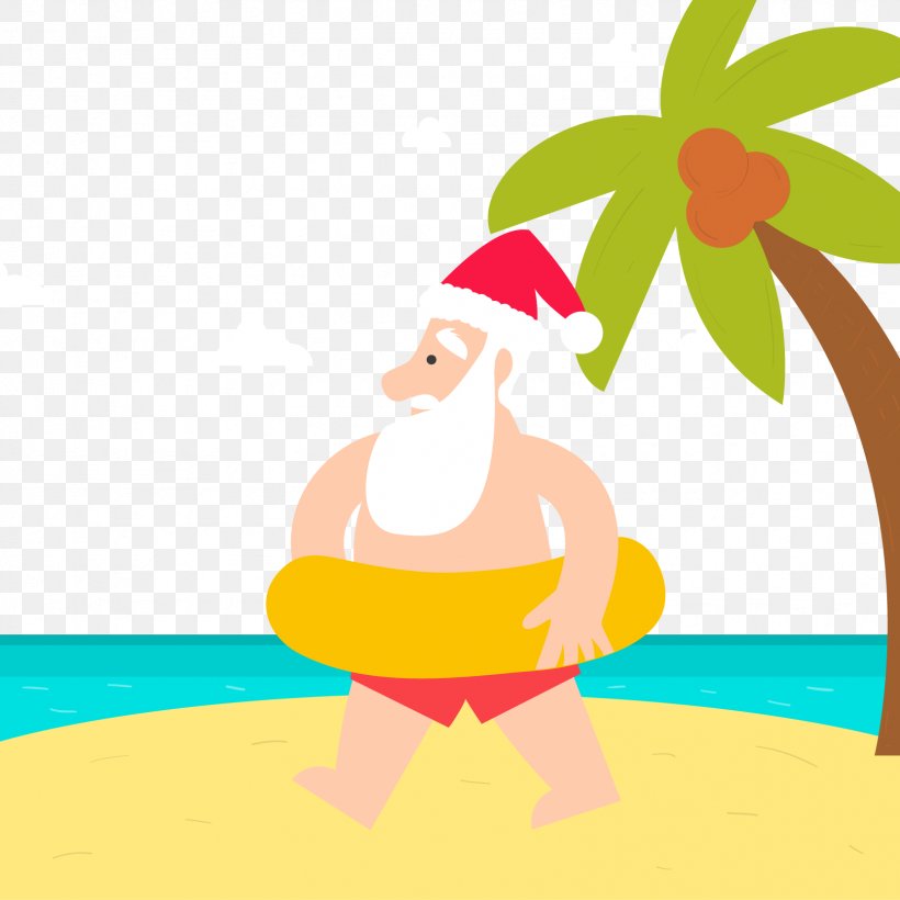 Santa Claus Christmas Card Christmas And Holiday Season, PNG, 1664x1664px, Santa Claus, Art, Beak, Bird, Cartoon Download Free