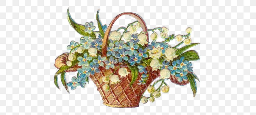 Basket Flower Garden Vintage Clothing Clip Art, PNG, 500x368px, Basket, Antique, Artificial Flower, Cut Flowers, Easter Basket Download Free