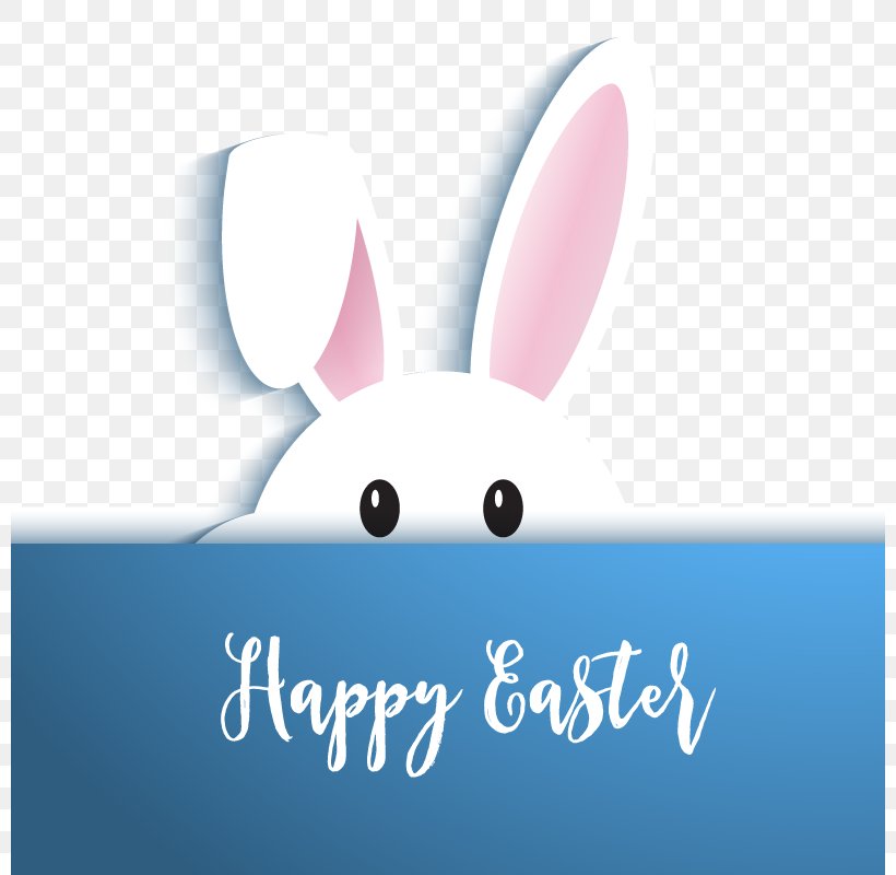 Easter Bunny Rabbit Clip Art, PNG, 800x800px, Easter Bunny, Blue, Brand, Easter, Easter Egg Download Free
