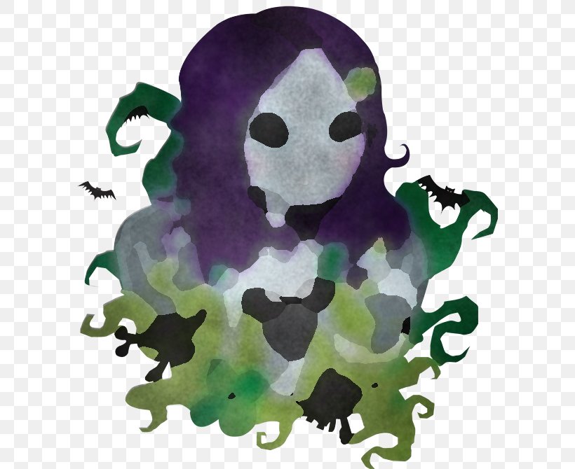 Green Violet Purple Animation Octopus, PNG, 600x670px, Green, Animation, Octopus, Purple, Violet Download Free