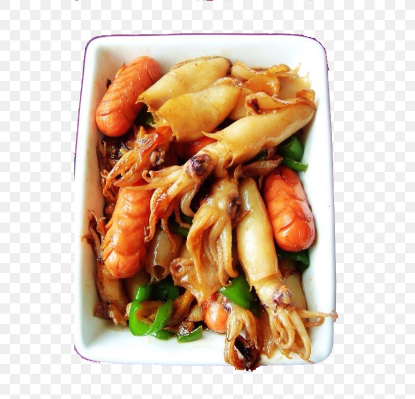 Squid As Food Oyster Sauce Ingredient Seafood, PNG, 526x789px, Squid As Food, Animal Source Foods, Asian Food, Braising, Chinese Food Download Free