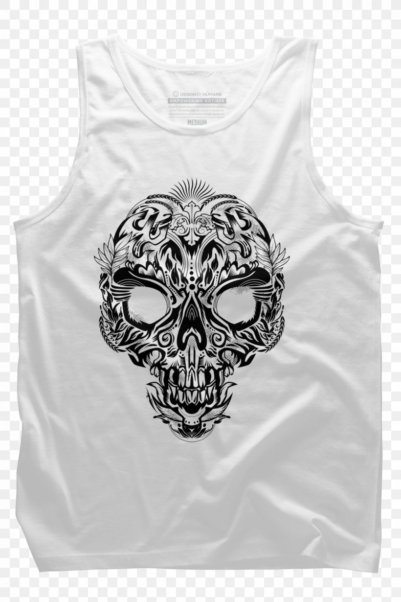 T-shirt Hoodie Sleeve Outerwear Art, PNG, 1200x1800px, Tshirt, Art, Artist, Black, Bone Download Free