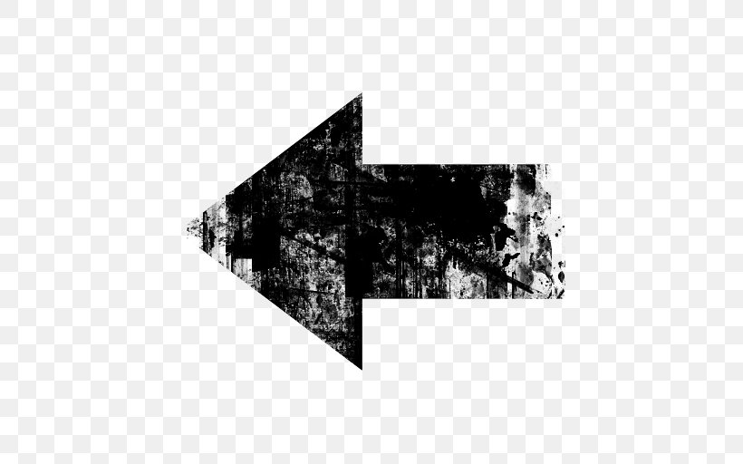 Logo Arrow, PNG, 512x512px, Logo, Black, Black And White, Grunge, Monochrome Download Free