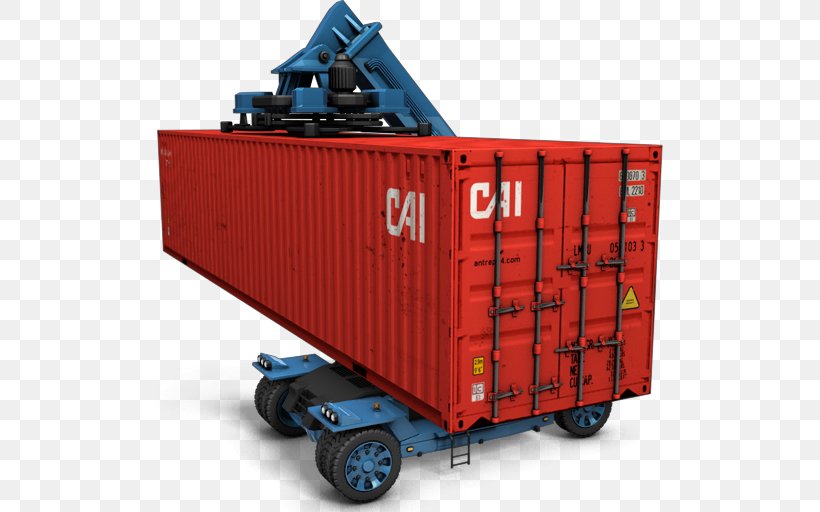 Intermodal Container ICO Logistics Icon, PNG, 512x512px, Intermodal Container, Apple Icon Image Format, Cargo, Freight Car, Freight Transport Download Free