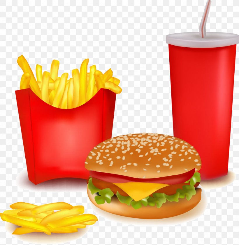 Soft Drink Fast Food Hamburger Junk Food French Fries, PNG, 971x1000px, Soft Drink, Cheeseburger, Drink, Fast Food, Fast Food Restaurant Download Free