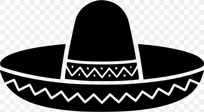 Sombrero Stock Photography Hat, PNG, 980x540px, Sombrero, Black And White, Drawing, Hat, Headgear Download Free
