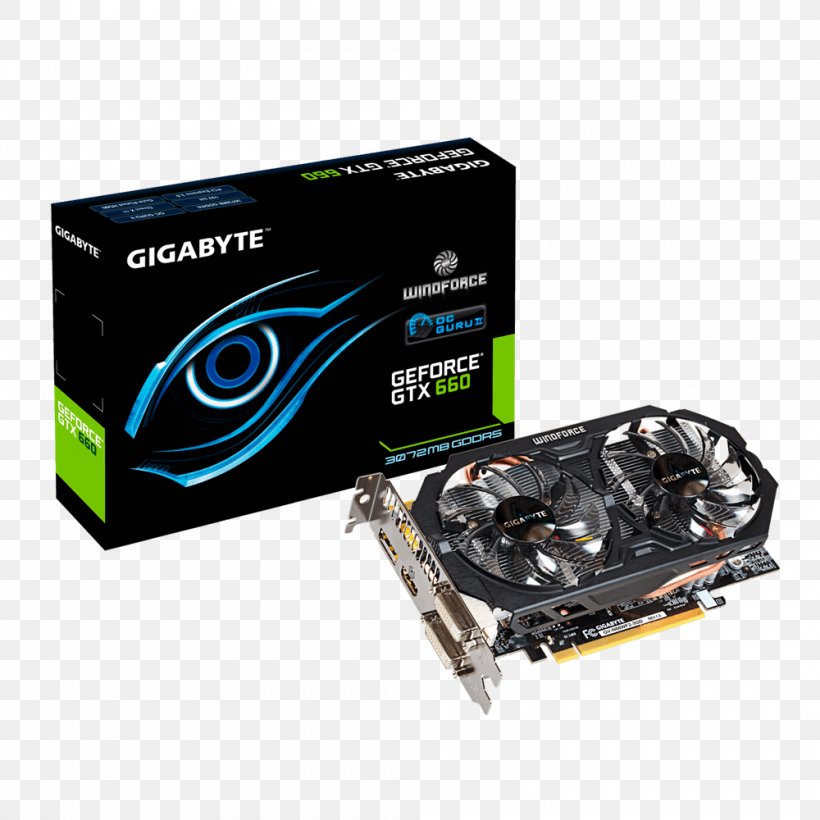 Graphics Cards & Video Adapters Laptop NVIDIA GeForce GTX 950 Gigabyte Technology, PNG, 1000x1000px, Graphics Cards Video Adapters, Computer Component, Computer Cooling, Electronic Device, Electronics Accessory Download Free