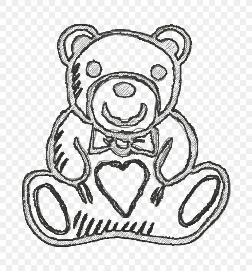 Hand Drawn Love Elements Icon Teddy Bear Icon Animals Icon, PNG, 1164x1250px, Hand Drawn Love Elements Icon, Animals Icon, Biology, Dog, Line Art Download Free