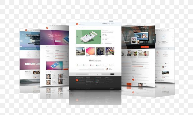 Mockup Responsive Web Design Web Page, PNG, 736x490px, Mockup, Behance, Brand, Creative Market, Display Advertising Download Free