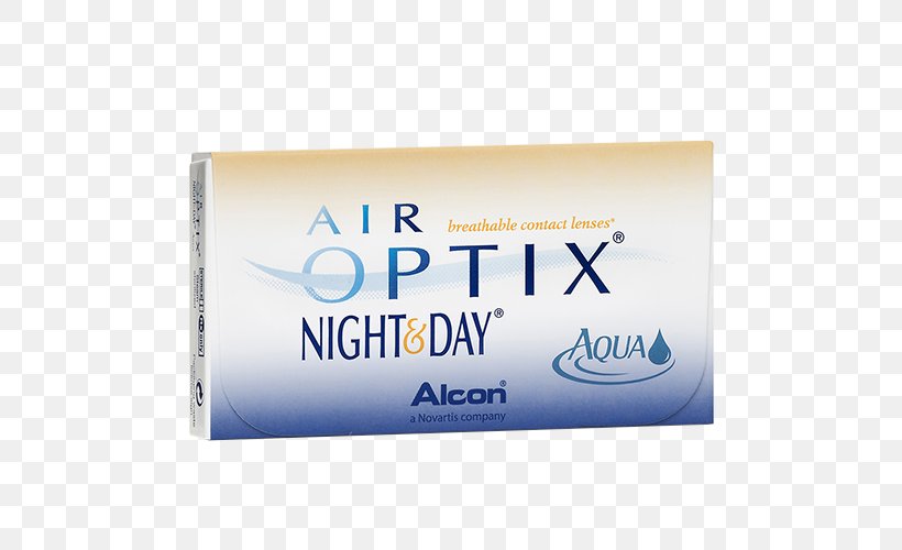 O2 Optix Air Optix NIGHT & DAY AQUA Contact Lenses Acuvue Ciba Vision, PNG, 500x500px, O2 Optix, Acuvue, Brand, Ciba Vision, Contact Lenses Download Free