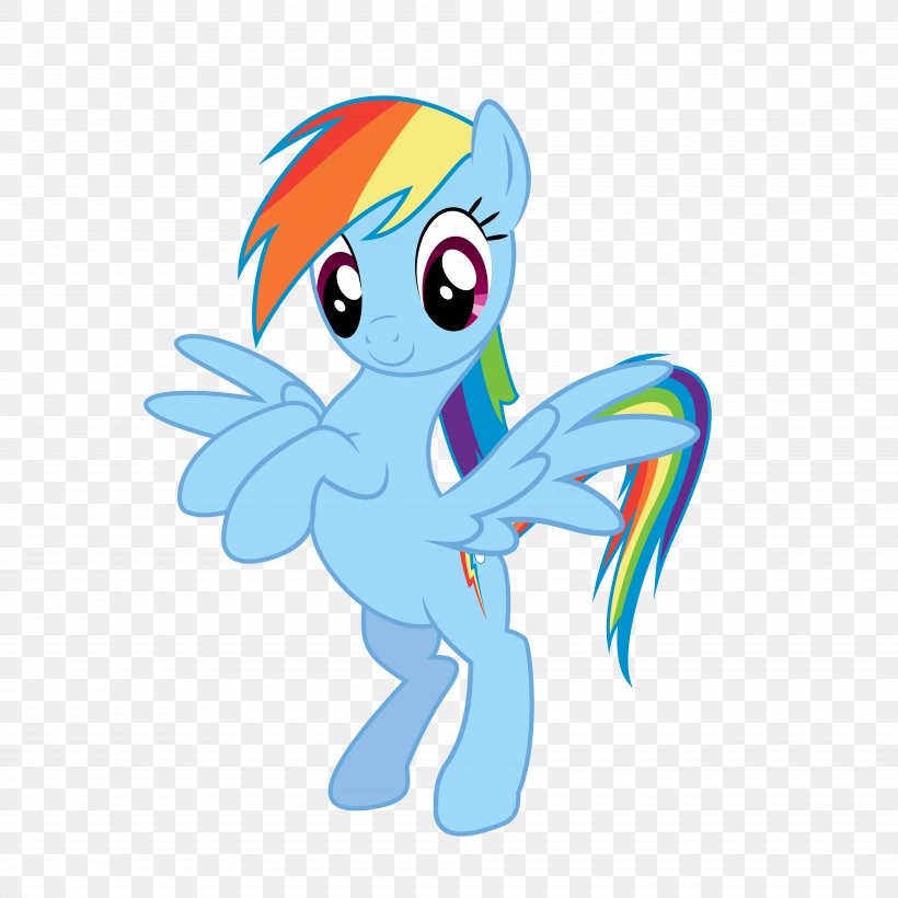 Rainbow Dash Pinkie Pie Pony Rarity Applejack, PNG, 8000x8000px, Watercolor, Cartoon, Flower, Frame, Heart Download Free