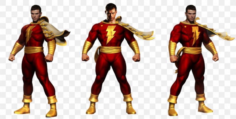 Captain Marvel Batman Black Adam Sculpture The Power Of Shazam!, PNG, 1024x518px, Captain Marvel, Action Figure, Batman, Black Adam, Costume Download Free