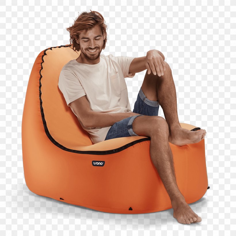 Chair Inflatable Garden Furniture Chaise Longue, PNG, 2000x2000px, Chair, Air Mattresses, Bean Bag, Bed, Camping Download Free