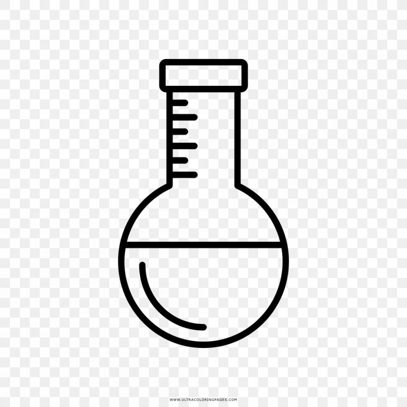 Round-bottom Flask Laboratory Flasks Drawing Erlenmeyer Flask Chemistry, PNG, 1000x1000px, Watercolor, Cartoon, Flower, Frame, Heart Download Free