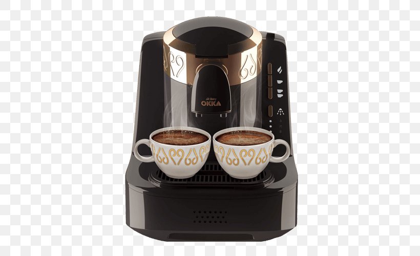 Turkish Coffee Coffeemaker Arzum Okka OK001 / OK002 Arzum Okka Minio OK004, PNG, 500x500px, Coffee, Boiling, Coffee Cup, Coffeemaker, Cup Download Free