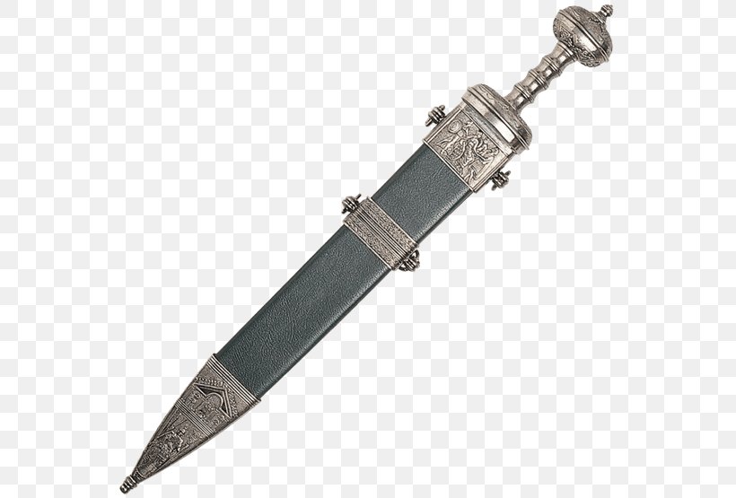 Ancient Rome Roman Empire Gladius Sword Spatha, PNG, 555x555px, Ancient Rome, Blade, Bowie Knife, Cold Weapon, Combat Leader Download Free