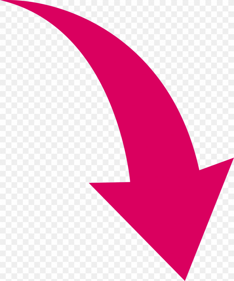 Pink Line Logo Magenta Crescent, PNG, 2490x3000px, Wind Arrow, Crescent, Line, Logo, Magenta Download Free