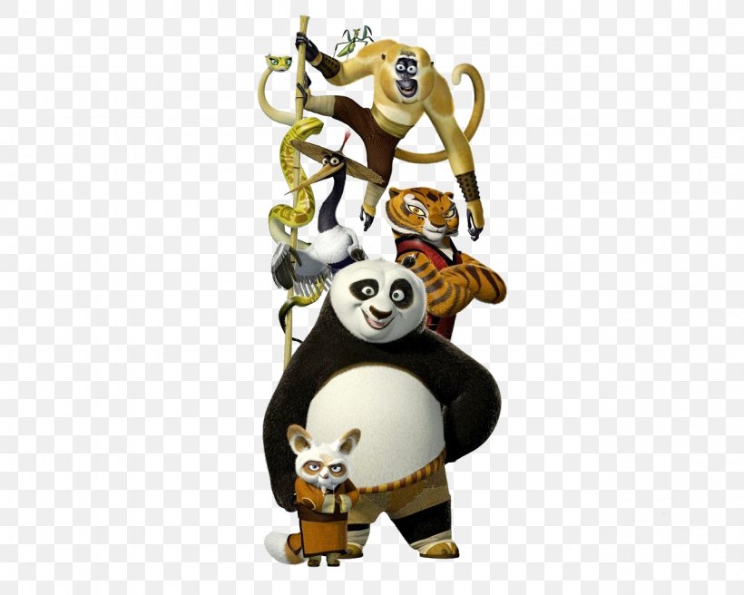 Po Giant Panda Master Shifu Tigress Kung Fu Panda, PNG, 1280x1024px, Giant Panda, Animal Figure, Dreamworks Animation, Figurine, Film Download Free
