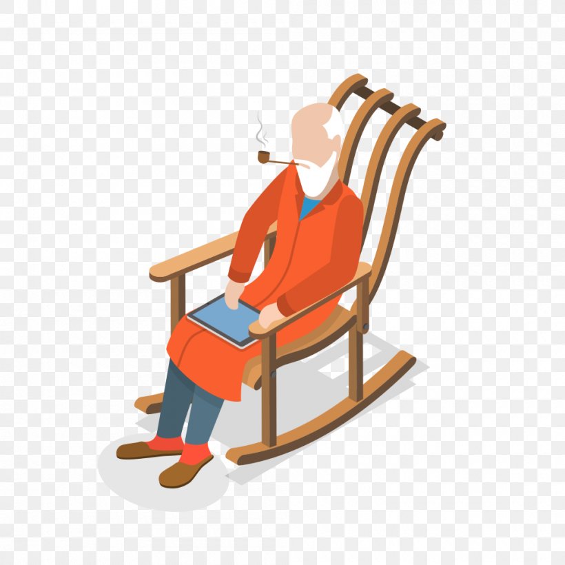 Vector Graphics Image Clip Art Download, PNG, 1000x1000px, Cartoon, Chair, Furniture, Grandparent, Luge Download Free