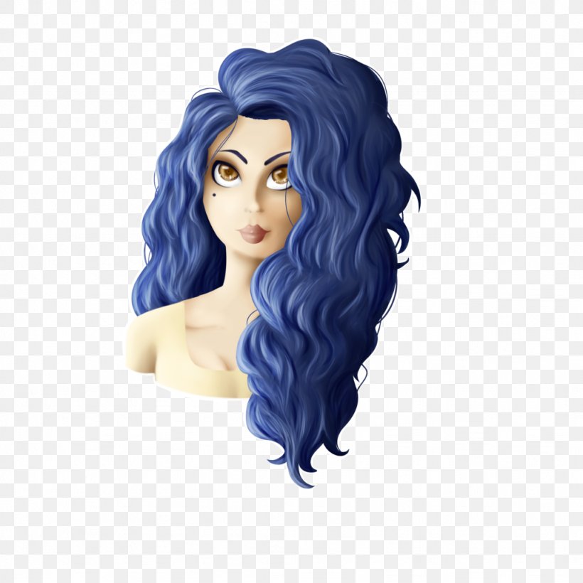 Wig, PNG, 1024x1024px, Wig, Brown Hair, Figurine, Hair Coloring, Long Hair Download Free