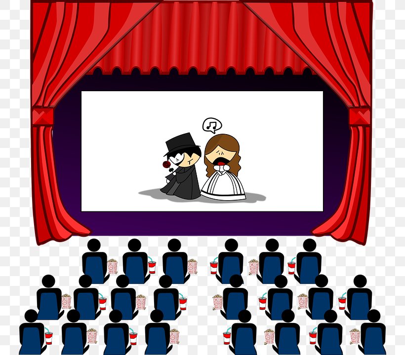 Cinema Film Clip Art, PNG, 744x720px, Cinema, Cartoon, Drawing, Fictional Character, Film Download Free
