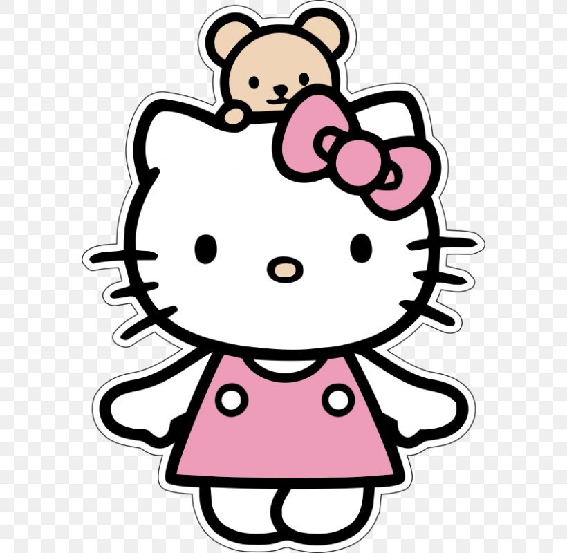 Hello Kitty Clip Art, PNG, 800x800px, Watercolor, Cartoon, Flower, Frame, Heart Download Free