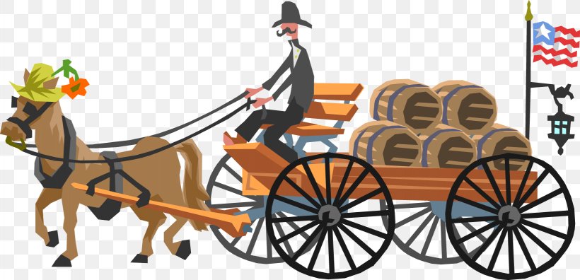 Horse-drawn Vehicle Carriage Cartoon, PNG, 1637x792px, Horse, Carriage, Cart, Cartoon, Chariot Download Free