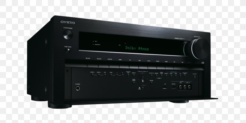 ONKYO TX-NR676 100W 7.2channels Surround Black AV Receiver ONKYO TX-NR676 100W 7.2channels Surround Black AV Receiver Home Theater Systems Amplifier, PNG, 976x488px, Av Receiver, Amplifier, Audio, Audio Equipment, Audio Power Amplifier Download Free