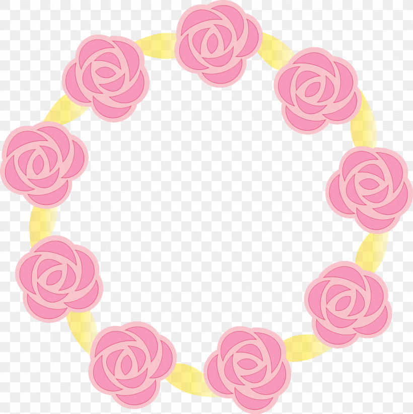 Rose, PNG, 2987x3000px, Wedding Frame, Flower, Paint, Petal, Pink Download Free