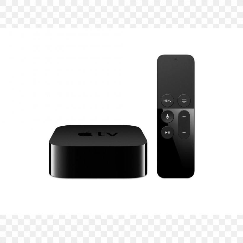 Apple TV (4th Generation) Apple TV 4K Digital Media Player, PNG, 1000x1000px, Apple Tv 4th Generation, Advanced Audio Coding, Apple, Apple Remote, Apple Tv Download Free
