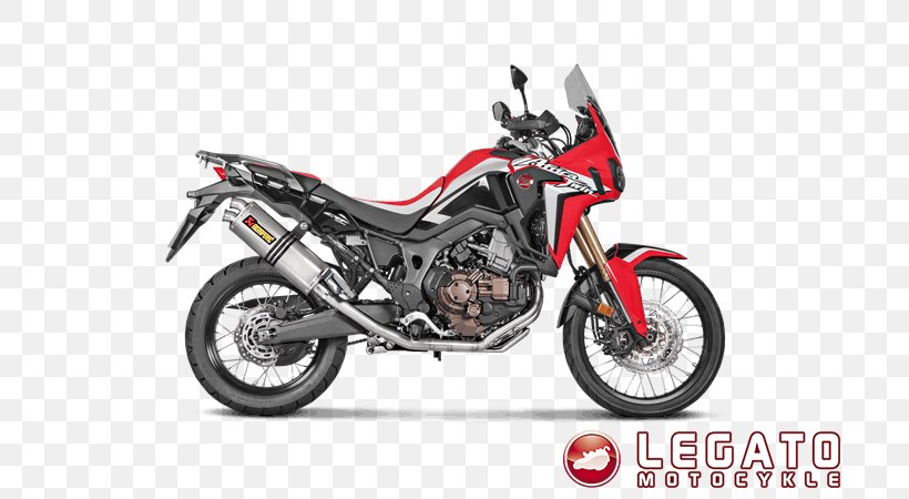 Honda Africa Twin Exhaust System Motorcycle Accessories, PNG, 717x450px, Honda, Automotive Design, Dualclutch Transmission, Enduro Motorcycle, Exhaust System Download Free