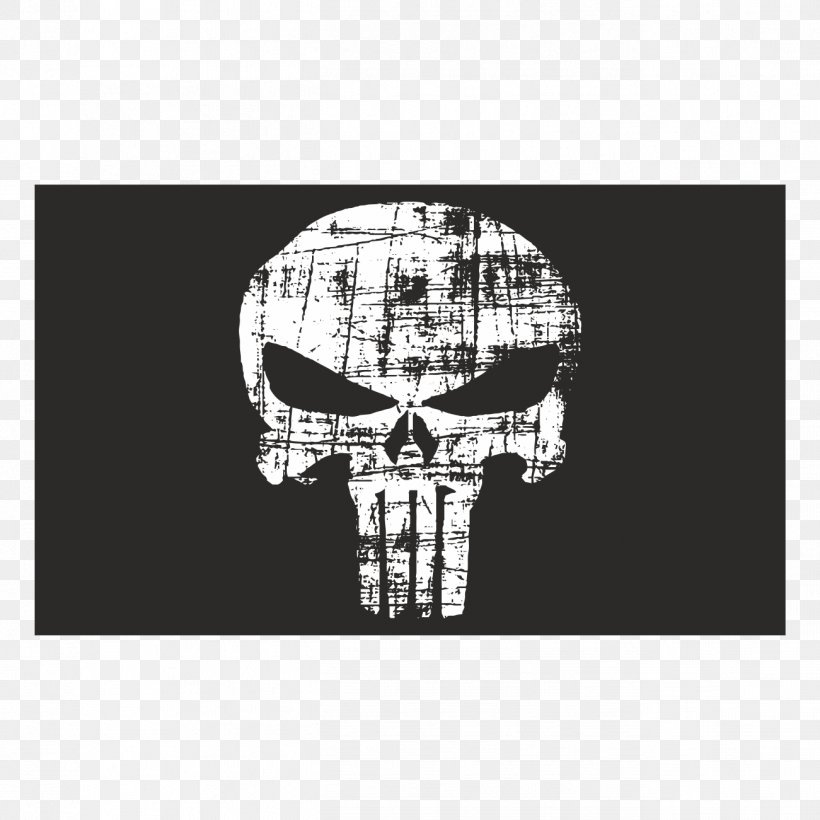 Punisher Decal Comic Car Sticker, PNG, 1301x1301px, Punisher, Bone, Bumper Sticker, Car, Comic Car Download Free