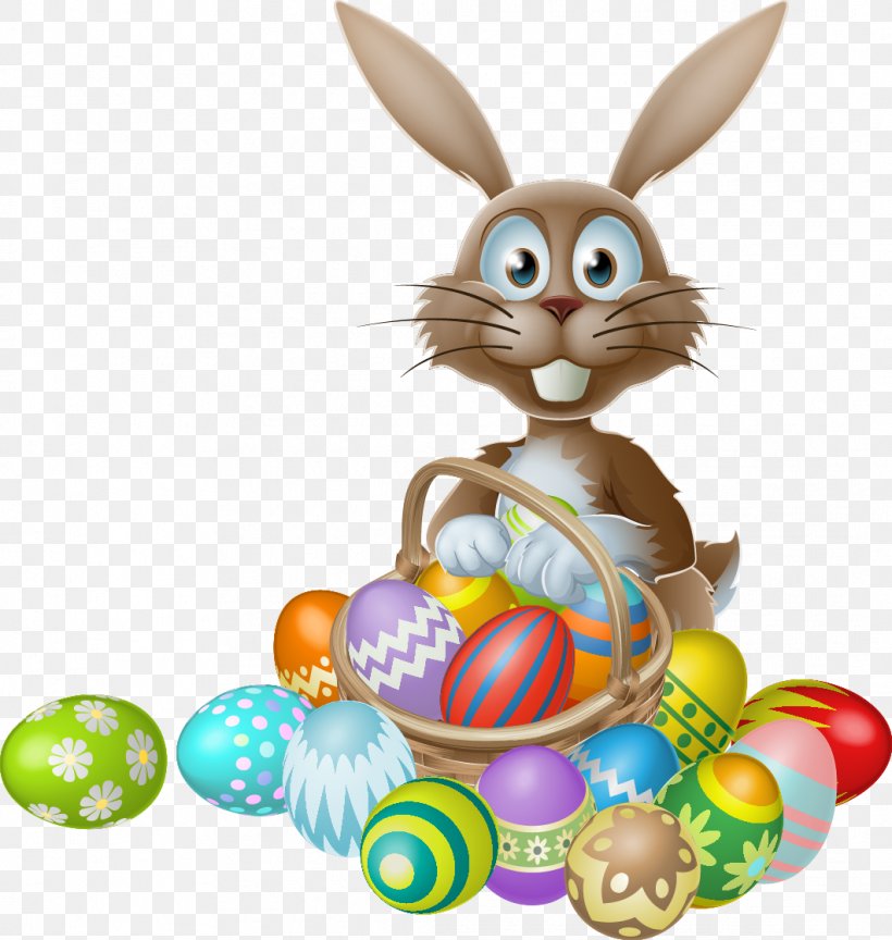 Easter Bunny Rabbit Easter Egg Egg Hunt, PNG, 1061x1118px, Easter Bunny, Basket, Chocolate Bunny, Easter, Easter Basket Download Free