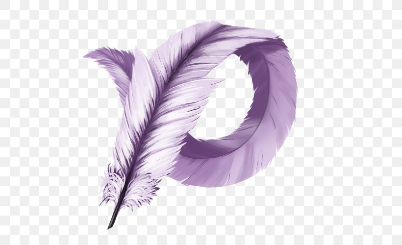 Feather, PNG, 500x500px, Feather, Lilac, Purple, Violet, Wing Download Free