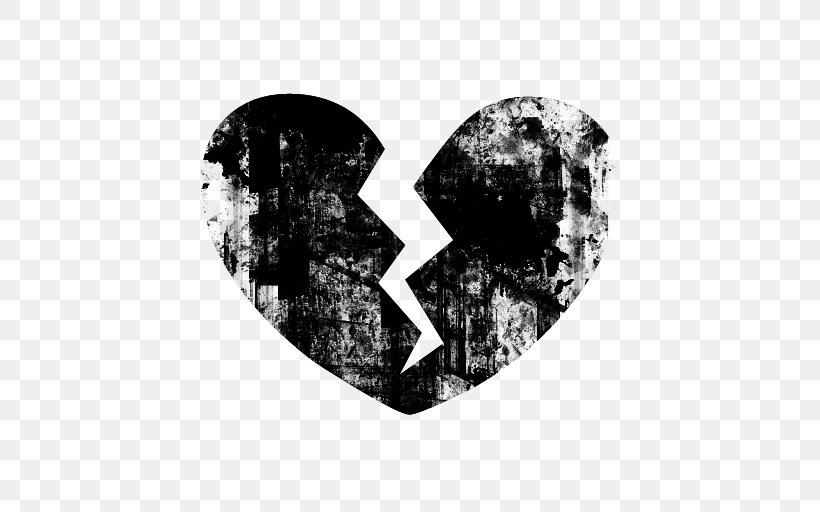 Heart Grunge Clip Art, PNG, 512x512px, Heart, Black And White, Grunge, Logo, Monochrome Download Free