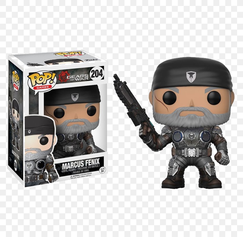 Gears Of War 4 Funko Marcus Fenix Video Game, PNG, 800x800px, Gears Of War, Action Toy Figures, Augustus Cole, Collectable, Damon Baird Download Free