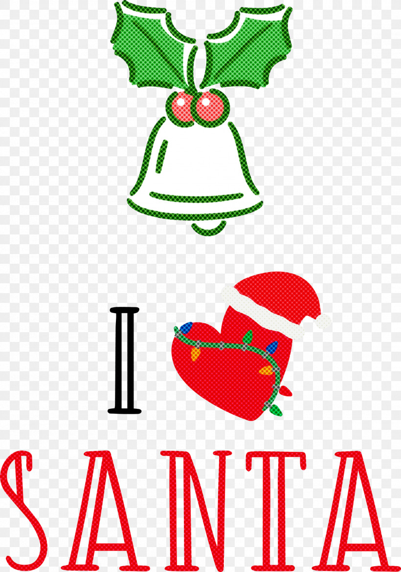 I Love Santa Santa Christmas, PNG, 2100x3000px, I Love Santa, Black, Christmas, Christmas Day, Fine Arts Download Free