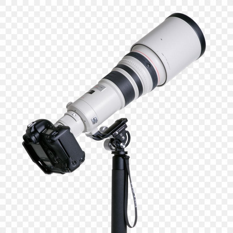 Camera Lens Monopod Telephoto Lens Photography, PNG, 1000x1000px, Camera Lens, Camera, Camera Accessory, Canon, Canon Ef 500mm Lens Download Free