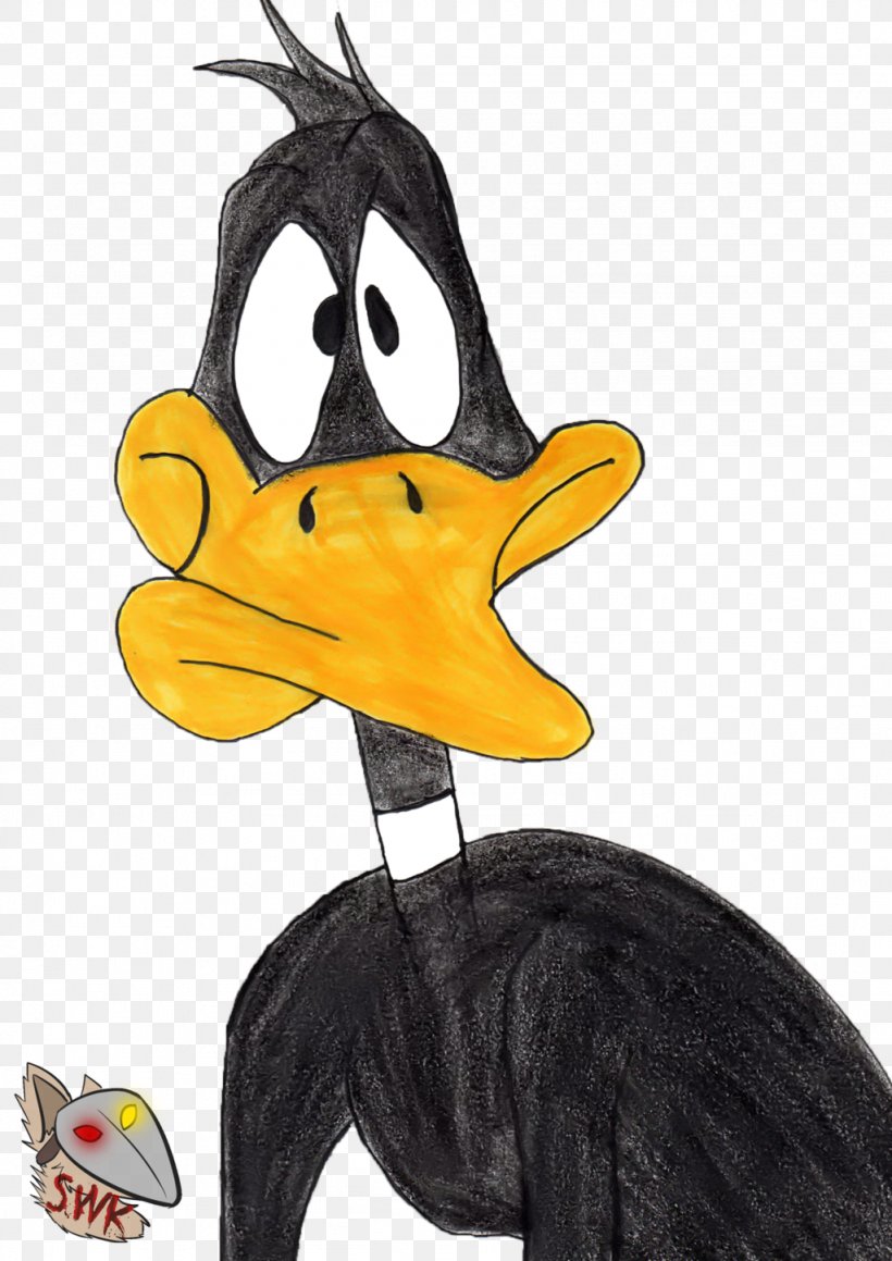 Daffy Duck Work Of Art, PNG, 1024x1448px, Duck, Animal Figure, Art, Artist, Beak Download Free
