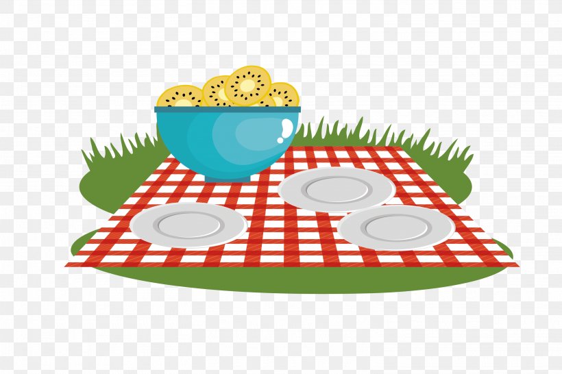 Illustration Vector Graphics Picnic Euclidean Vector Design, PNG, 3022x2013px, Picnic, Basket, Blanket, Cake Decorating Supply, Cuisine Download Free