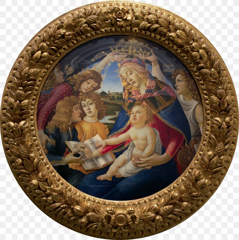 Madonna Of The Magnificat Alba Madonna Italian Renaissance Adoration Of The Magi, PNG, 3212x3216px, Madonna Of The Magnificat, Adoration Of The Magi, Alba Madonna, Art, Dishware Download Free