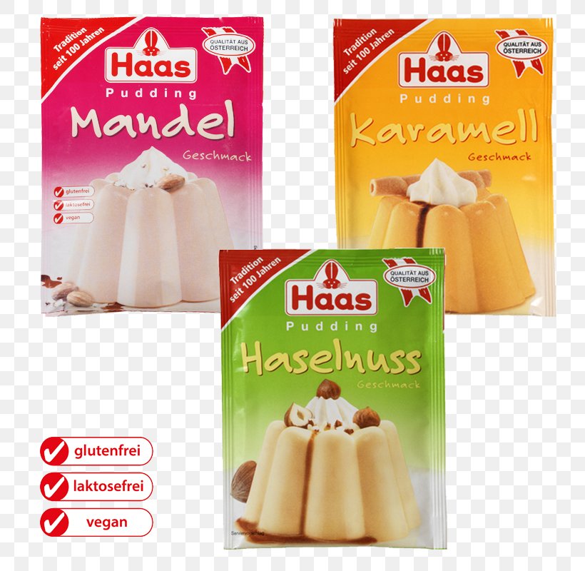 Cream Pudding Ed. Haas Austria Baking Dessert, PNG, 800x800px, Cream, Baking, Caramel, Commodity, Dairy Product Download Free