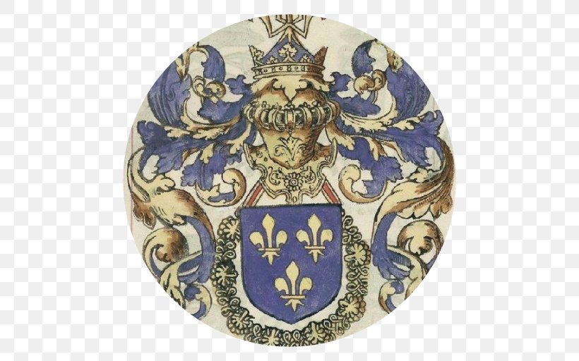 Kingdom Of France Grand Armorial équestre De La Toison D'or Crest Heraldry, PNG, 512x512px, Kingdom Of France, Achievement, Badge, Blazon, Coat Of Arms Download Free