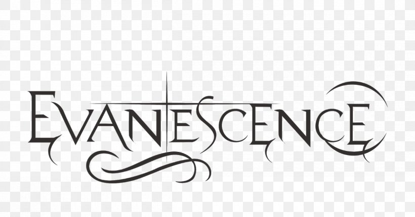 Logo Evanescence Brand My Immortal Font, PNG, 1200x630px, Logo, Art, Blackandwhite, Brand, Calligraphy Download Free